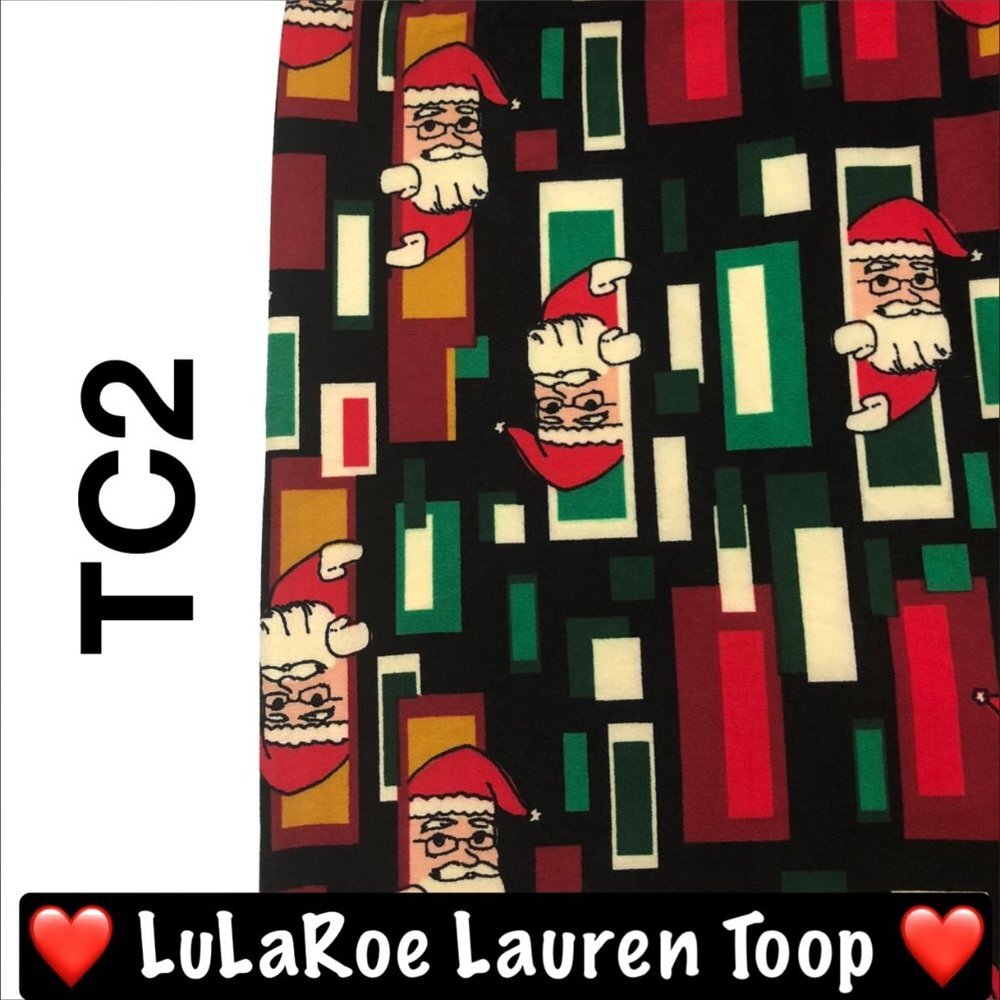 LuLaRoe Christmas TC2 Leggings brand new